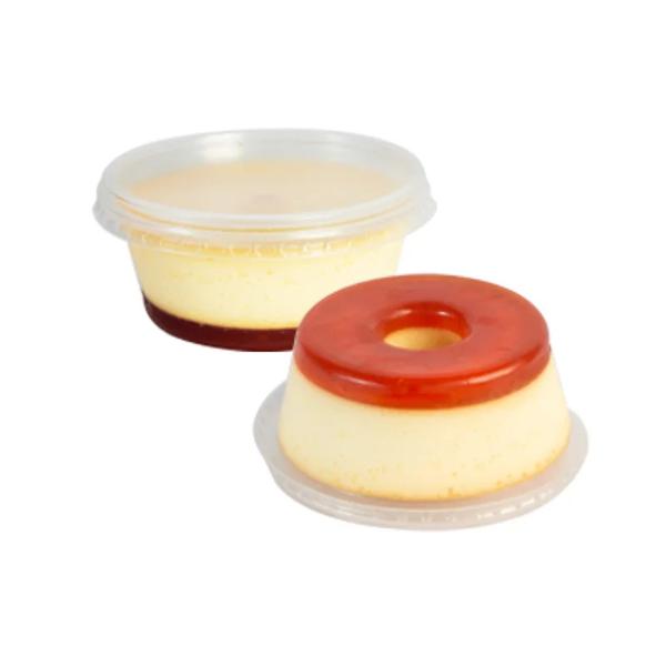 FORMA PUDIM 80ML COM TAMPA 40UN PRAFESTA 8498
