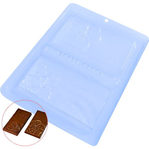 FORMA SILICONE BARRA FLORAL UN BWB