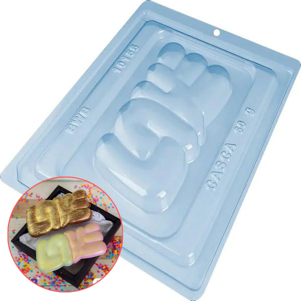 FORMA SILICONE BARRA LOVE UN BWB