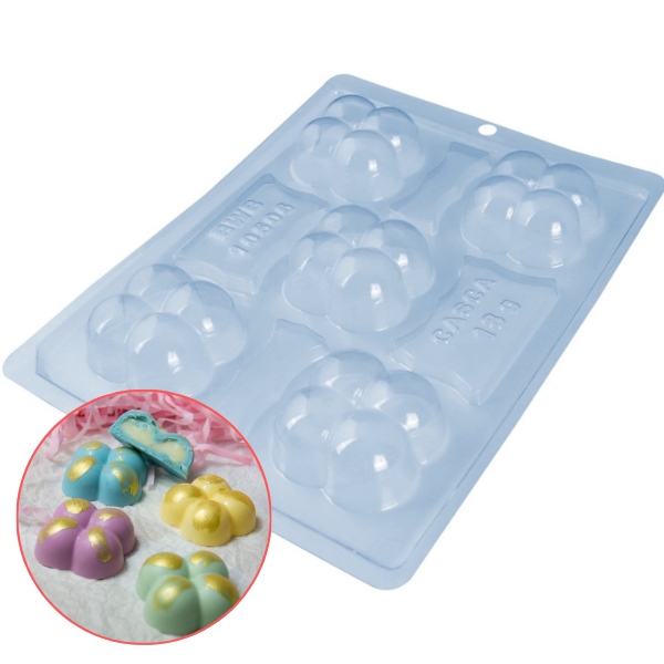 FORMA SILICONE BOMBOM BOLHA UN BWB