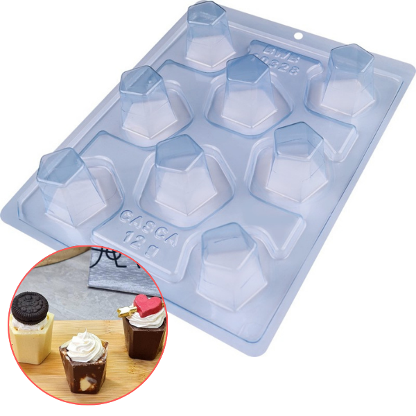 FORMA SILICONE COPO MOUSSE 12 UN BWB