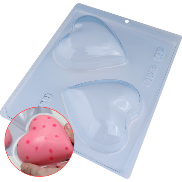 FORMA SILICONE CORACAO 200G ESPECIAL UN BWB