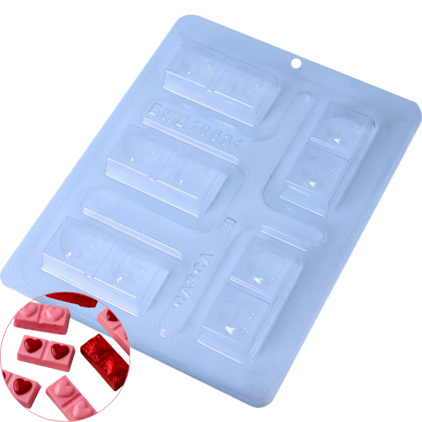FORMA SILICONE DUO DE AMOR UN BWB