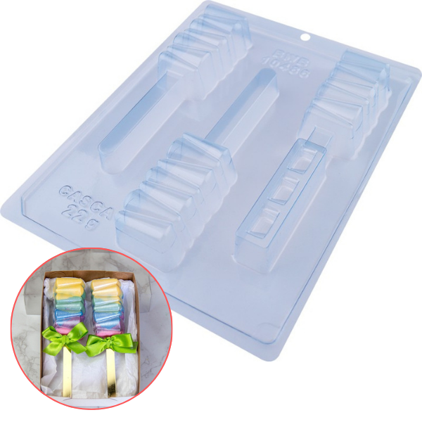 FORMA SILICONE MINI PALETA CONE UN BWB