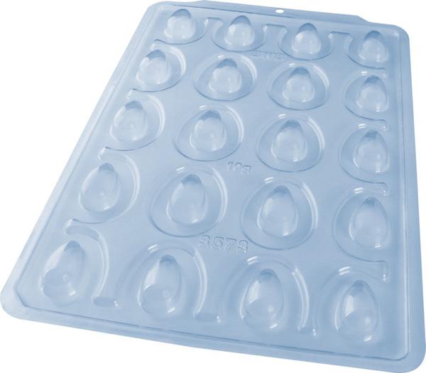 FORMA SILICONE SEMI PROFISSIONAL OVO LISO 10G UN BWB