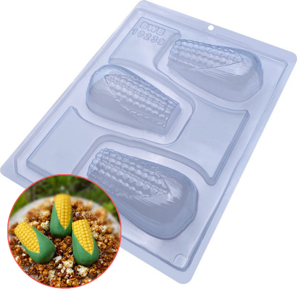 FORMA SILICONE TRUFA MILHO COM PALHA UN BWB