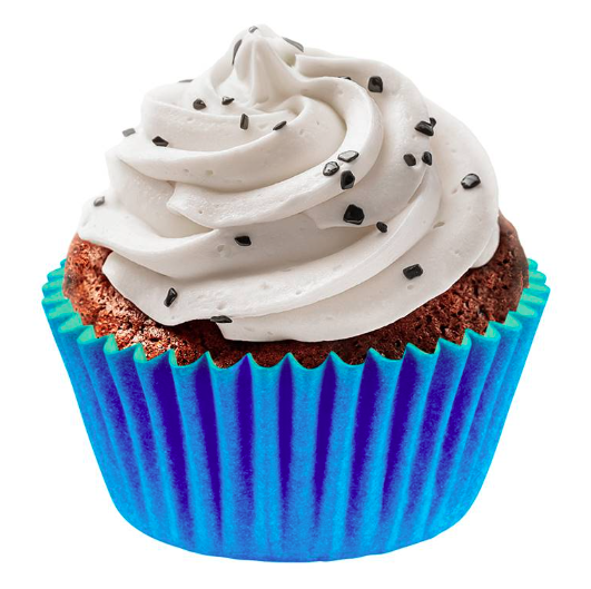FORMINHA CUPCAKE COLORS AZUL ROYAL 45UN REGINA