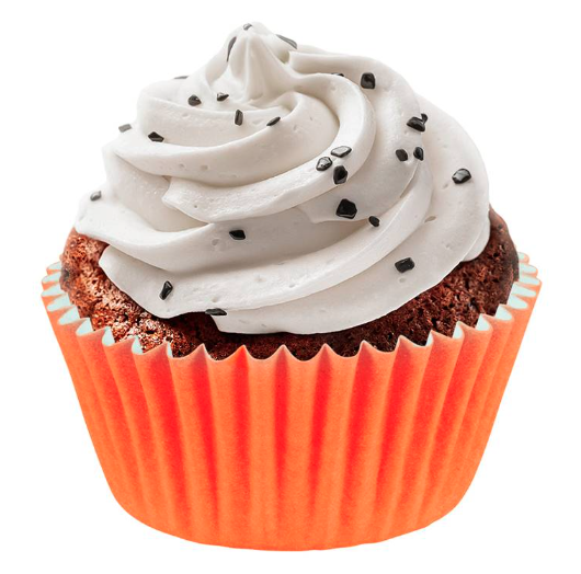 FORMINHA CUPCAKE COLORS LARANJA 45UN REGINA