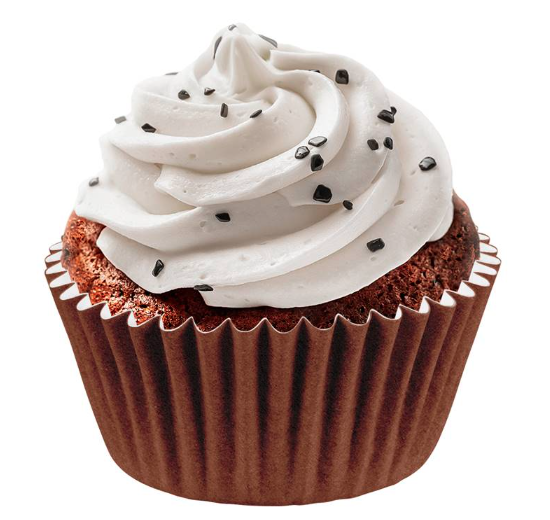 FORMINHA CUPCAKE COLORS MARROM 45UN REGINA