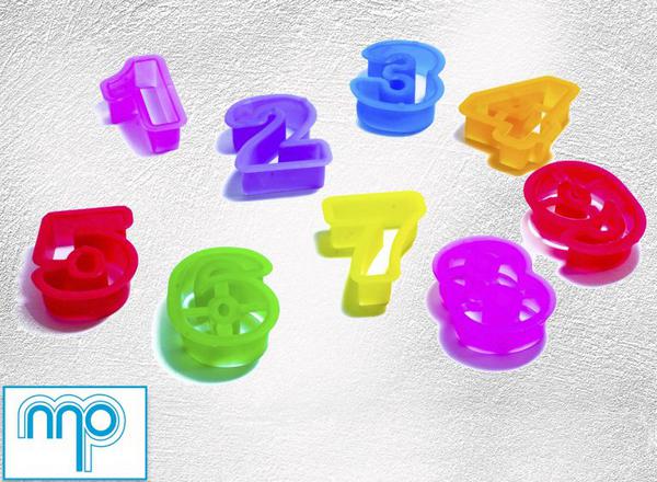 FORMINHA MODELAR NUMEROS 12UN MINI PLAY