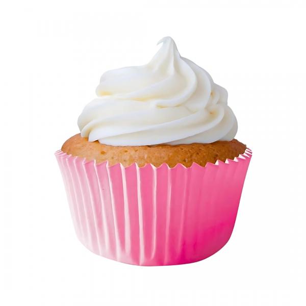 FORMINHA PARA CUPCAKE ROSA 45UN FLIP