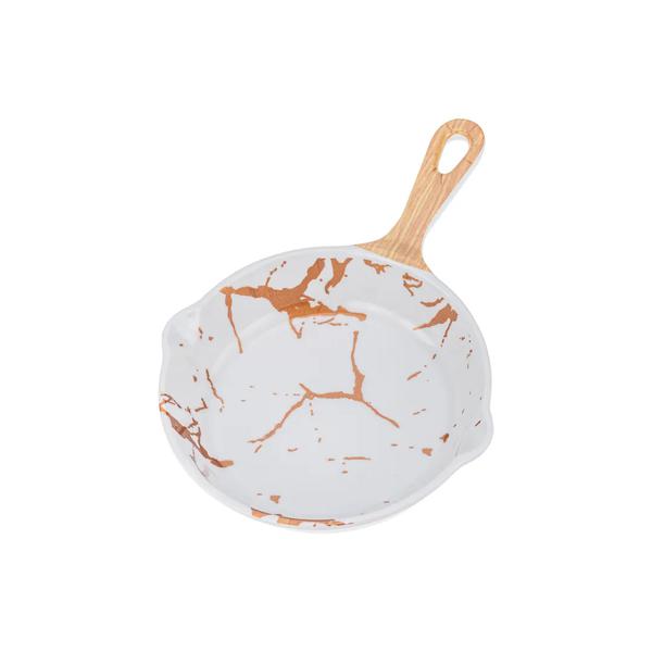 FRIGIDEIRA MARMORIZADA COM BICOS LATERAL 25X17CM UN WECK