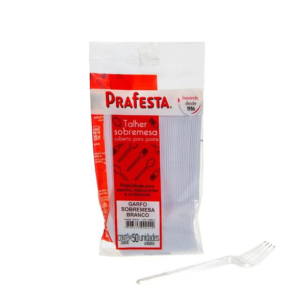 GARFO SOBREMESA BRANCO 50UN PRAFESTA 9944