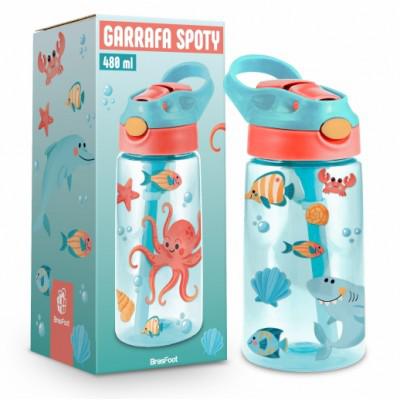 GARRAFA SPOTY 480ML FUNDO DO MAR UN