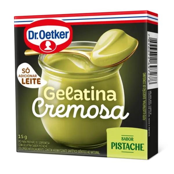 GELATINA CREMOSA PISTACHE 15G DR.OETKER