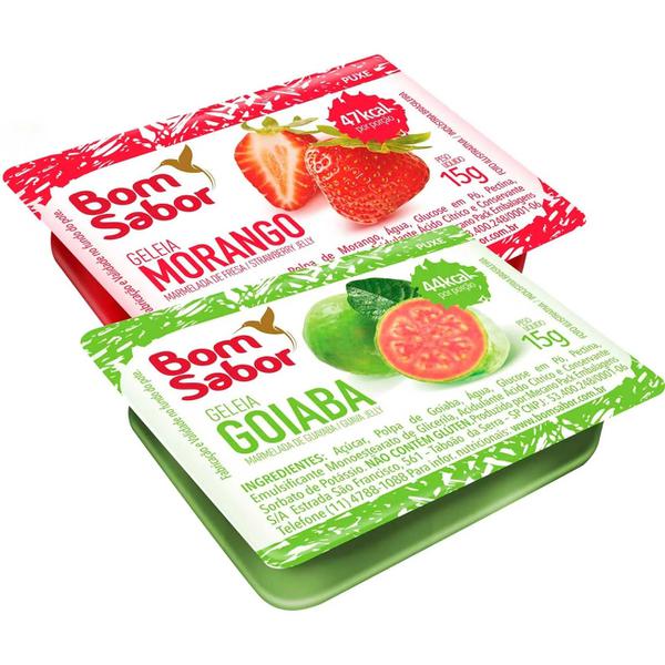 GELEIA SORTIDA 12UN BOM SABOR