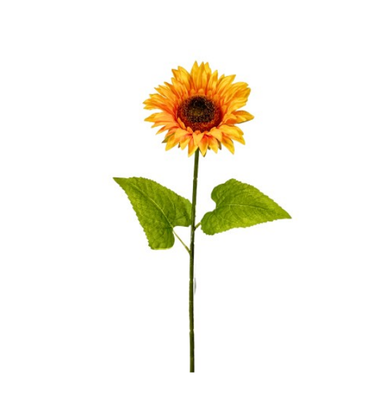 GIRASSOL AMARELO UNITARIO 62CM UN BELA FLOR
