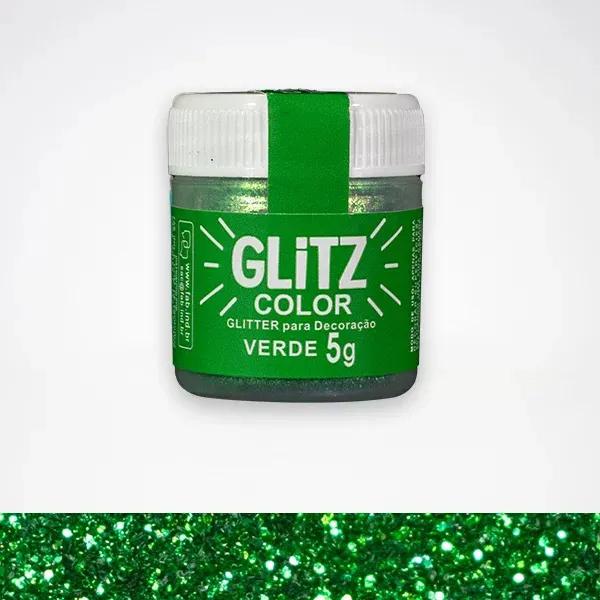 GLITTER PARA DECORACAO VERDE 5G FAB!