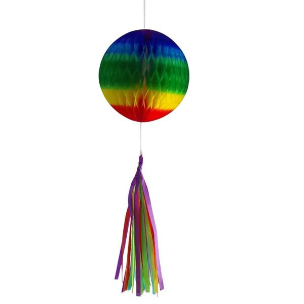 GLOBO 21CM COM TASSEL UN GIRO TOY