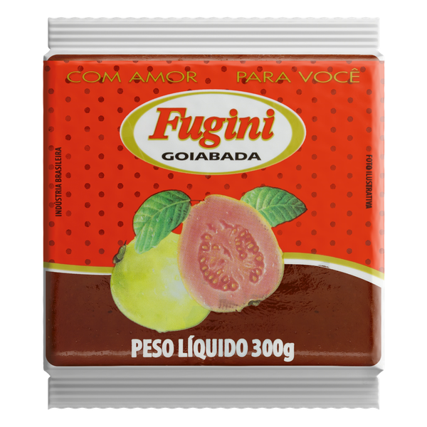 GOIABADA 300G PACOTE FUGINI