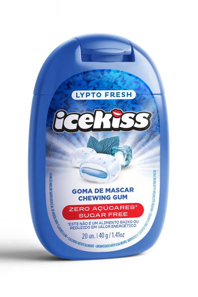 GOMA DE MASCAR ICEKISS LYPTO FRESH  UN CORY