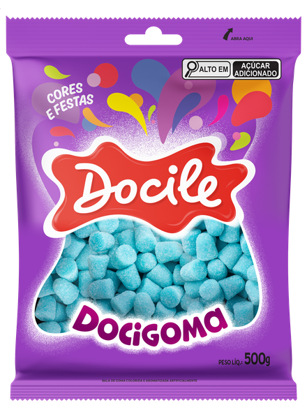 GOMA MINI AZUL 500G DOCILE 8010