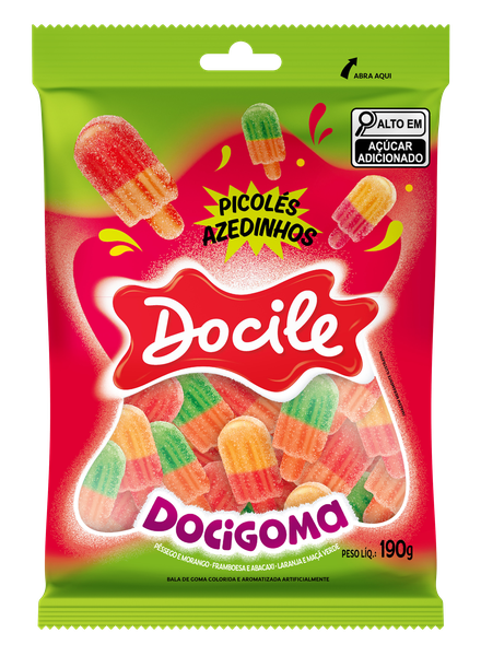 GOMA PICOLE 190G DOCILE 633