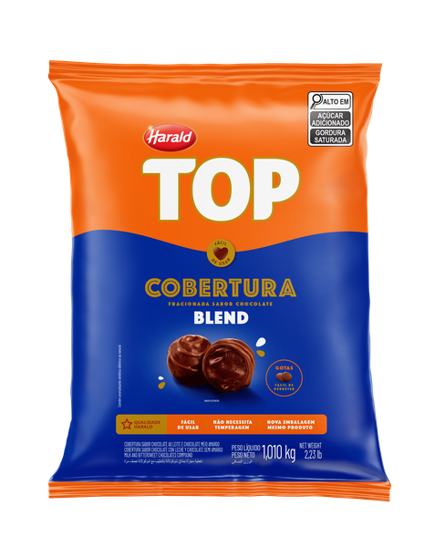 GOTAS COBERTURA BLEND TOP 1,01KG HARALD