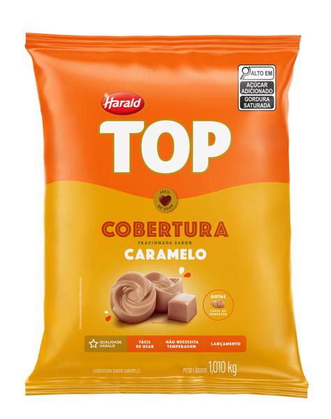 GOTAS COBERTURA CARAMELO TOP 1,01KG HARALD