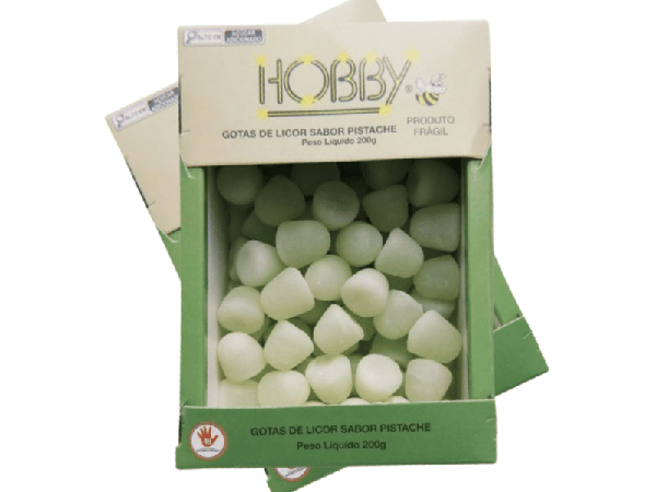 GOTAS DE LICOR SABOR PISTACHE 200G HOBBY