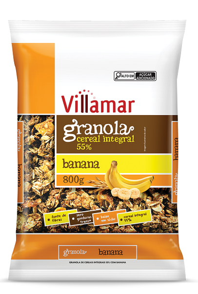 GRANOLA BANANA 800G VILLAMAR