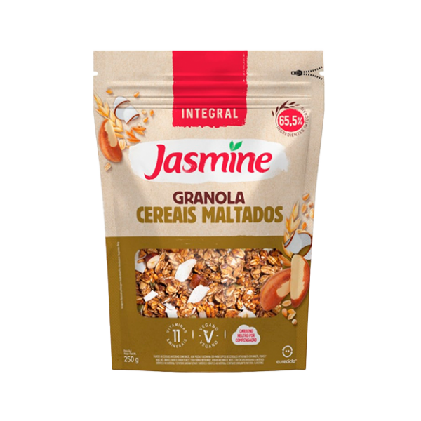 GRANOLA INTEGRAL CEREAL MALTADO 250G JASMINE