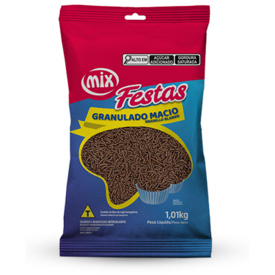 GRANULADO AO LEITE 1,010KG MACIO UN MIX