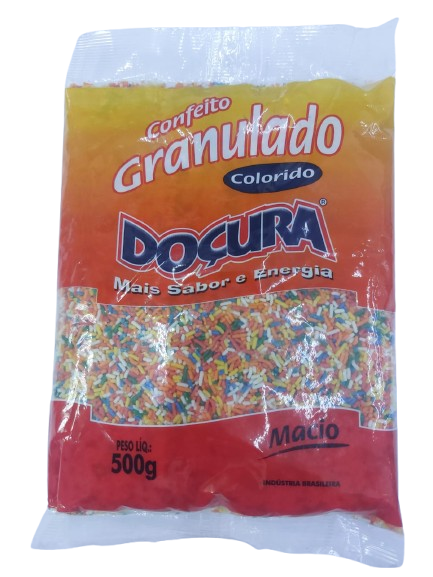 GRANULADO COLORIDO 500G DOCURA MONOPOL