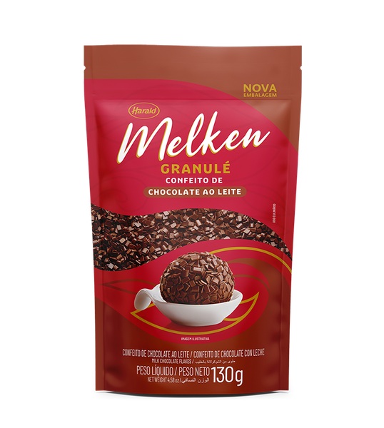 GRANULADO MELKEN GRANULE CHOCOLATE AO LEITE 130G HARALD
