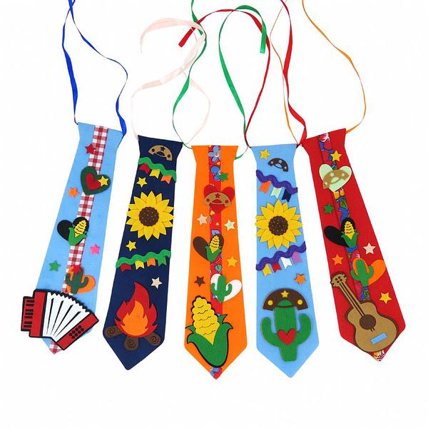 GRAVATA JUNINA FELTRO UN HALLEY