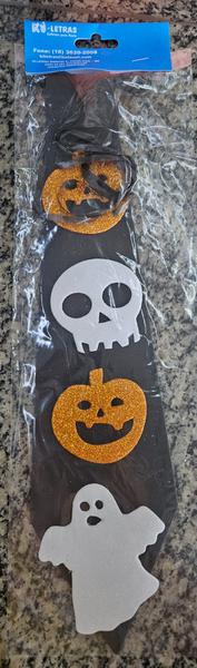 GRAVATA PRETA HALLOWEEN UN KILETRAS