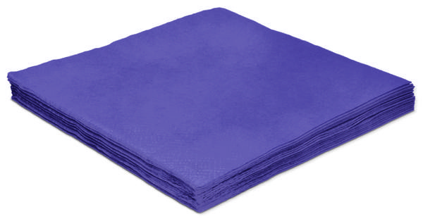 GUARDANAPO 25X25CM ROXO 20UN SILVER