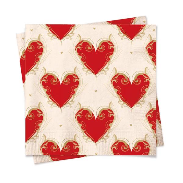 GUARDANAPO 32,5X32,5 HISTORIA DE AMOR C/20 CROMUS