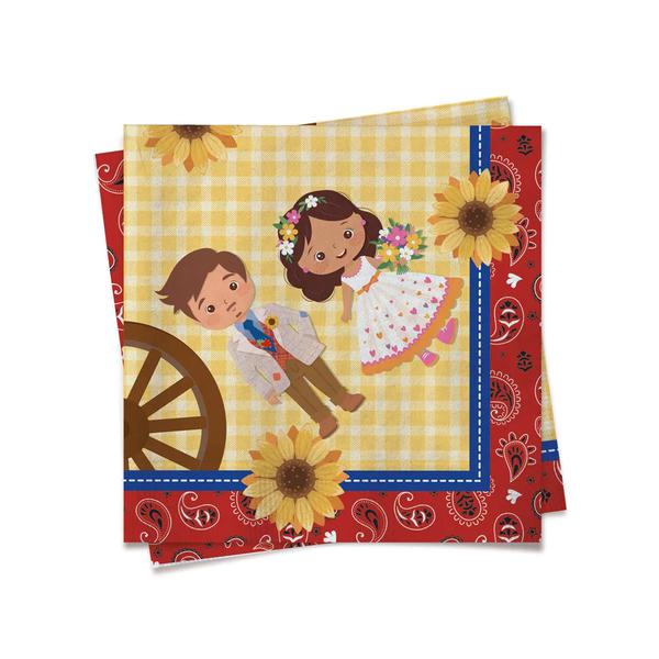 GUARDANAPO PAPEL PASSEIO NA ROCA 24,5X24,5CM UN CROMUS