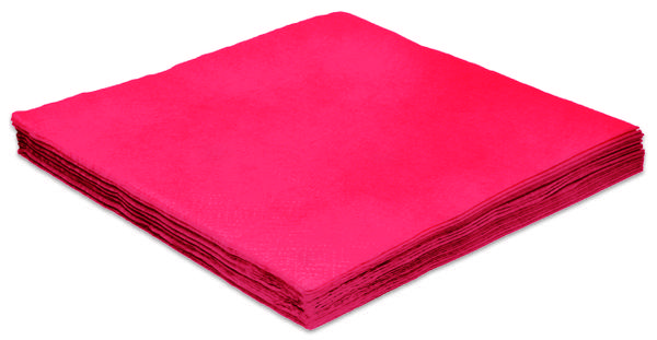 GUARDANAPO VERMELHO 33X33CM 20UN SILVER