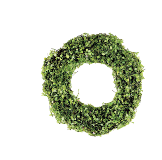 GUIRLANDA RUSTICA COM FOLHAS VRD UN CROMUS