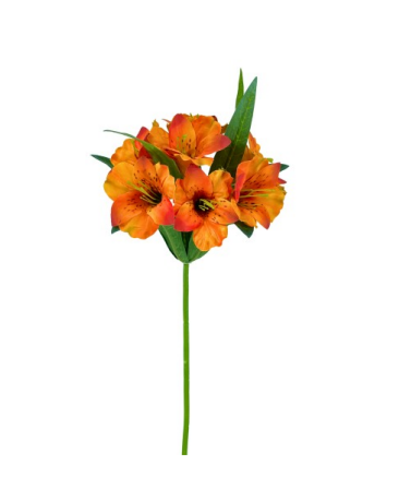 HASTE ASTROMELIA 46CM LARANJA UN BELA FLOR