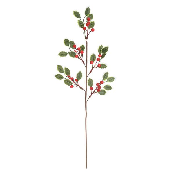 HASTE BERRY NATAL VERMELHO 62CM UN FLORARTE