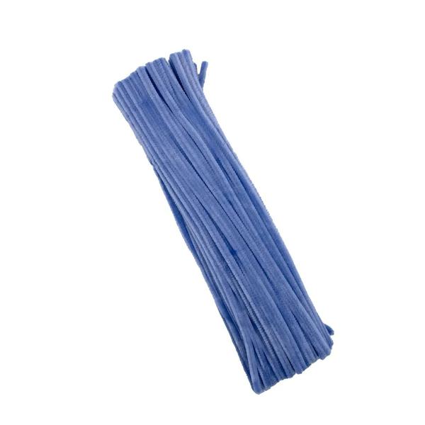 HASTE DE CHENILLE 30CM AZUL 30UN PONTO DAS FESTAS