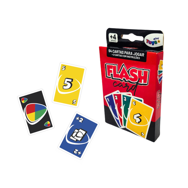JOGO CARTAS FLASH UN MINI TOYS