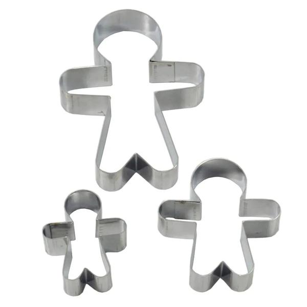 JOGO CORTADOR BONECO GENGIBRE 3PÇS CAPARROZ