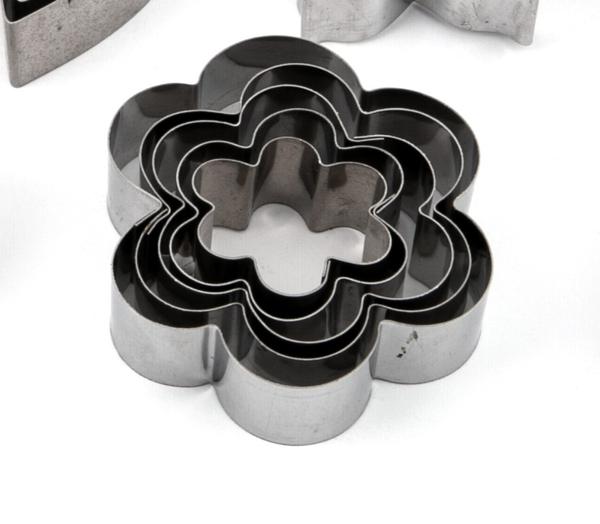 JOGO CORTADOR INOX MARGARIDA 5UN SAO DOMINGOS