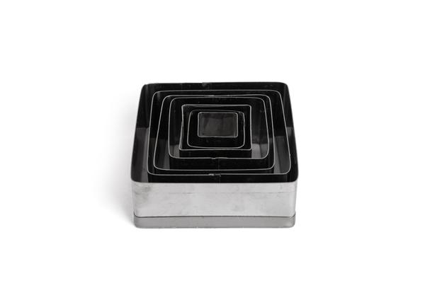 JOGO CORTADOR INOX QUADRADO LISO 7UN SAO DOMINGOS