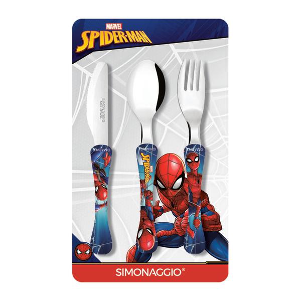 JOGO TALHER 3 PECAS HOMEM ARANHA UN SIMONAGGIO